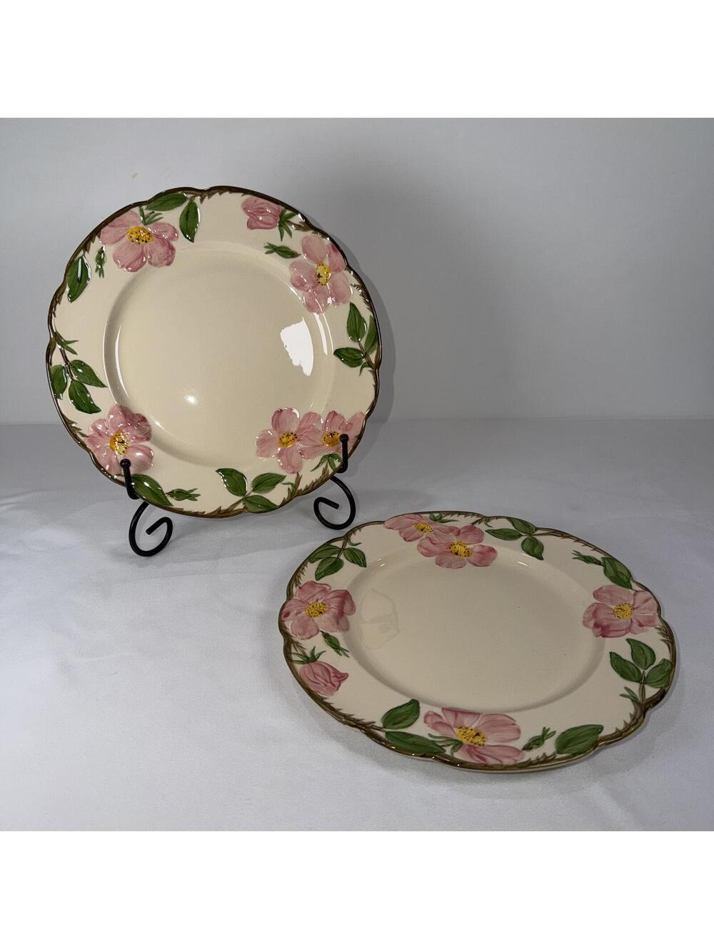 Franciscan Desert Rose 10.5" Dinner Plates - Qty 2